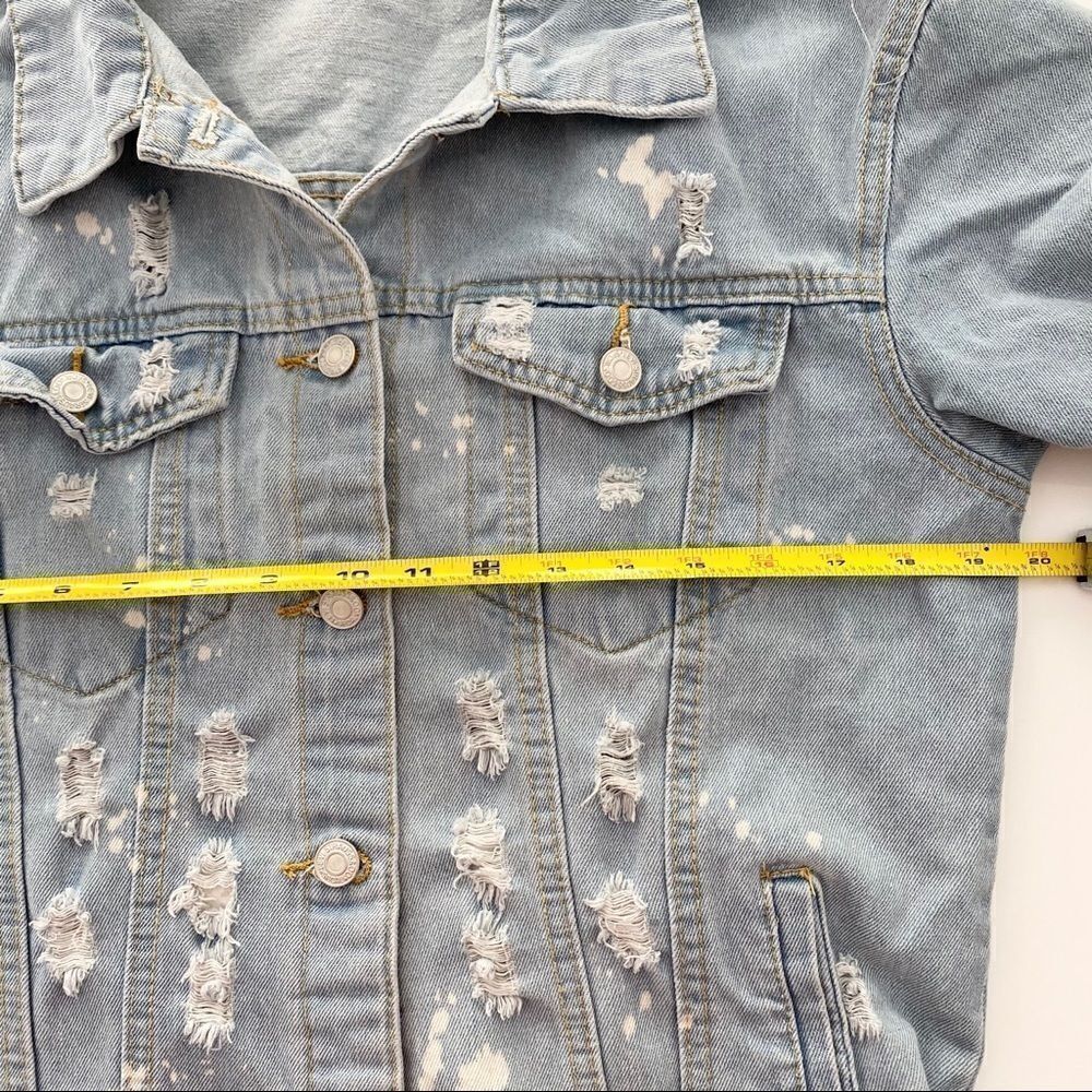 Levi’s Vintage Distressed Dad Trucker Jacket S/M - Picture 7 of 11